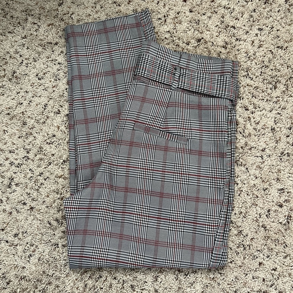 Walter Baker Ingrid Plaid Straight-Leg Pants Women’s Size 10 - Picture 9 of 9